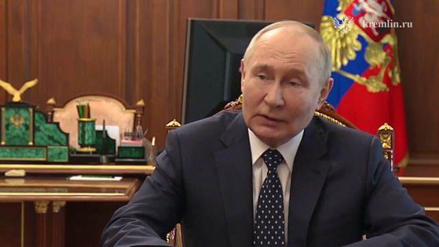 Президент России Путин о работе правительства