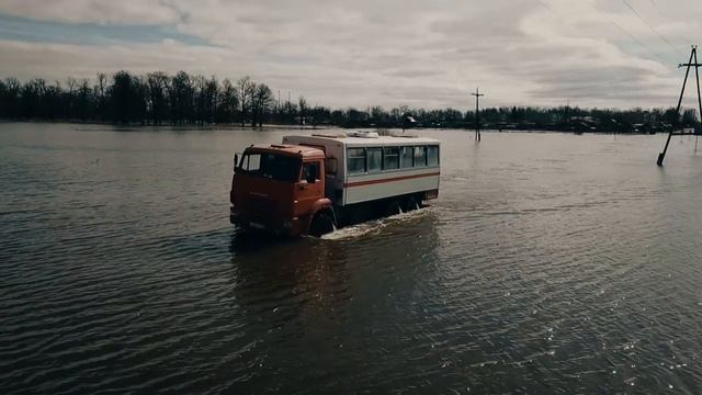 Подтопление деревни Лисьи Норы