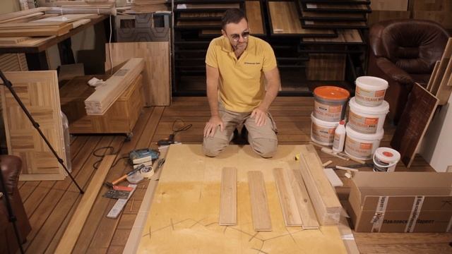 Часть №2. Как самостоятельно уложить инженерный паркет. Подробная видео-инструкция.