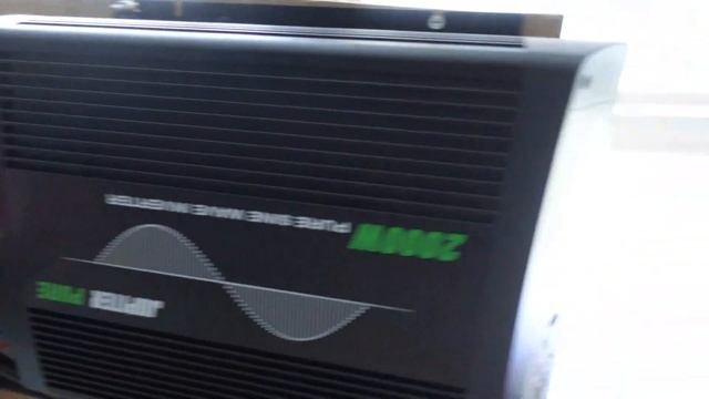 Running My Fridge With The Harbor Freight Pure Sine Wave Inverter
