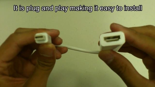 Mini DisplayPort to HDMI - Perfect for MAC users!