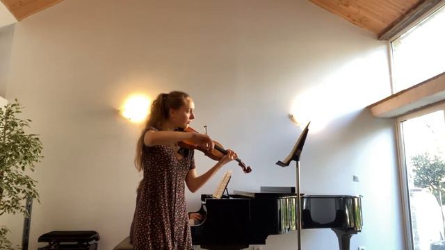 Camille Barathieu - Prokofiev - Violin Concerto No 1 in D major, first mouvement, Op 19