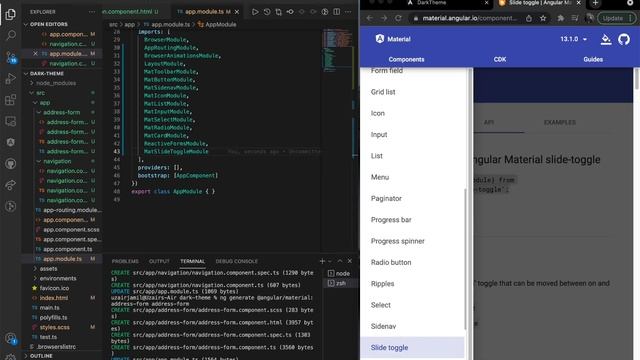 Add Dark Mode with Toggle in any Angular Application - (Dashboard)