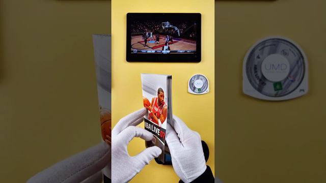 NBA Live 07 PSP Диск инструкция распаковка