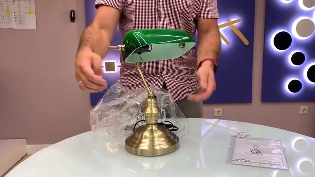 Настольная лампа Odeon Light Tres 2224/1T