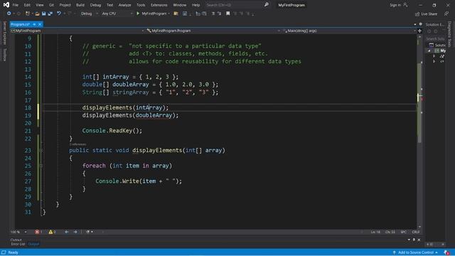 C# generics ⁉️
