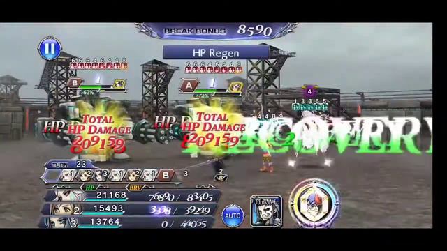 DFFOO GL [No Boss Turn ft "Swap Cheat" + Broken BT Effect | Gladiolus Lost Chapter Lufenia]