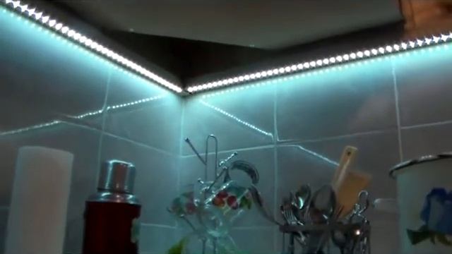 подсветка кухонной столешници