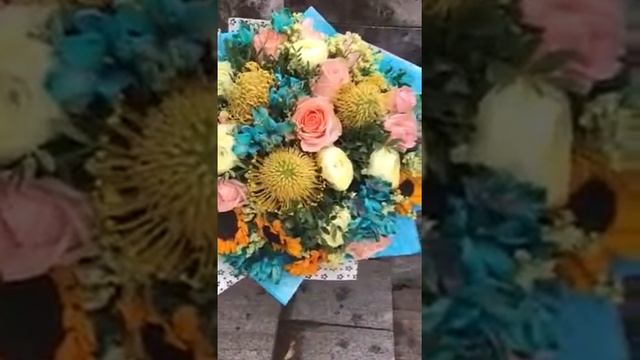 Букет цветов 122 доставка СПб тел. 9872810