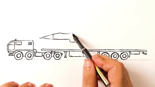 Как нарисовать Военную Технику