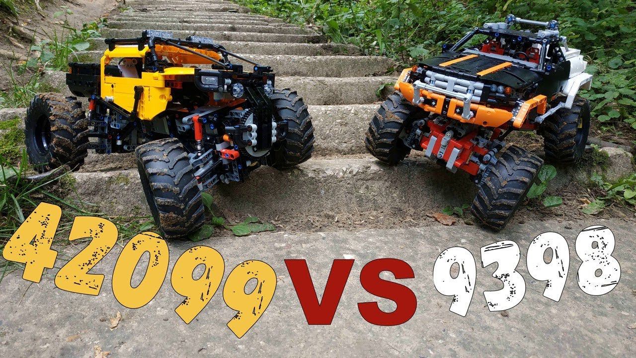 Lego technic 42099 VS 9398/ Лего техник 42099 против 9398 (42099 обзор часть 2)