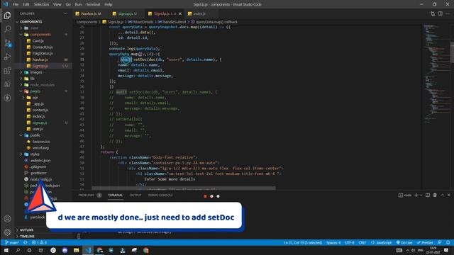 How to add sub collection in firebase 9 | Cloud Firestore