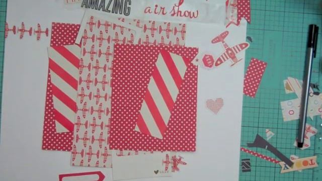 Scrapbooking Process 236: Scraptastic Feb 2014 Kit (2014- 74/240)