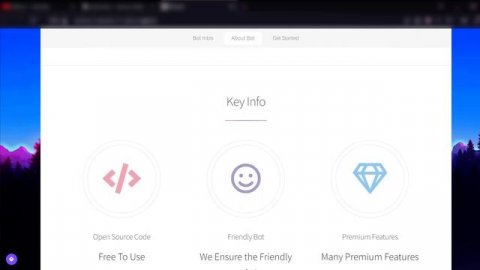 Discord Bot Website Code | V3