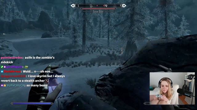 Enter the Fuck Zone: Bear Country and dying a lot (Skyrim)