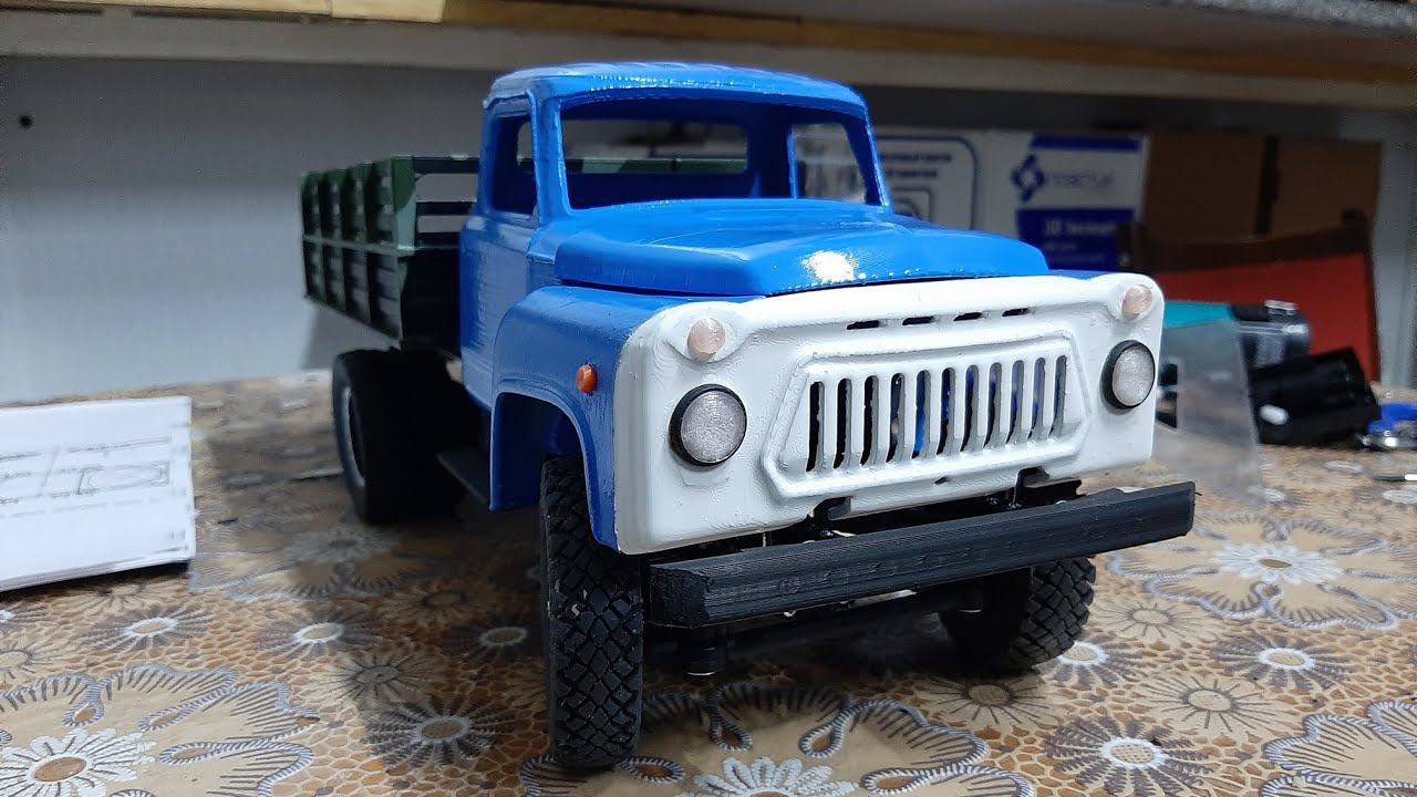 Немного о проектах! Долгострой. Газ53 и Маз509. WPL Custom truck