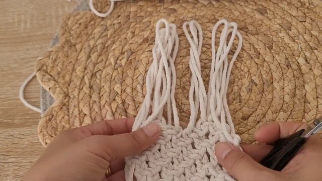 DIY Macrame Coaster