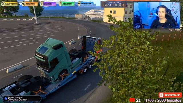 Conhecendo e rodando com o Volvo FH 2020 by KP TruckDesign Rework !!! ProMods 2.61 !!!