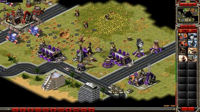 Red Alert 2: Reborn 2.1 -- 4x4 people VS AI | Enigma, Naz, RopeR, Pandrador