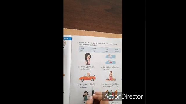 Class 2 : English Grammar (Worksheet 5- Verbs)