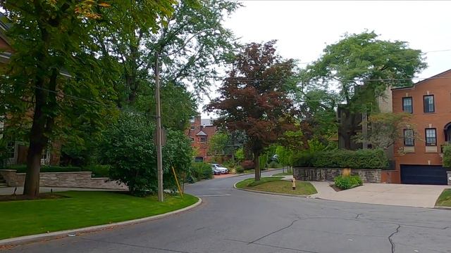 КРАСИВЫЕ дома в Торонто недалеко от центра города - Роуздейл, Богатые районы Торонто