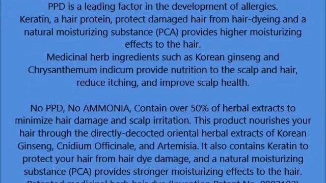 Daeng Gi Meo Ri Medicinal Herb Hair Color to cover gray hair Natural Brown