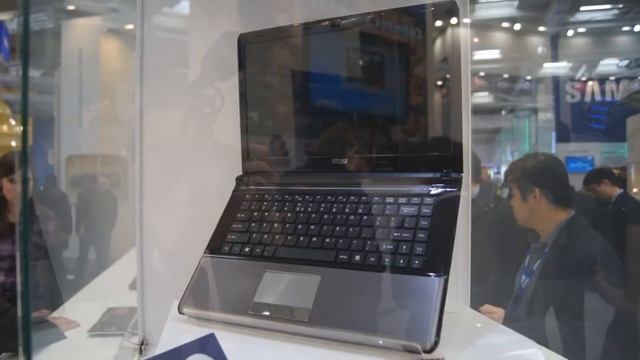 MSI X460 14" bærbar @ Cebit