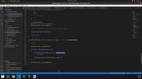 13. Chatting Room using C language