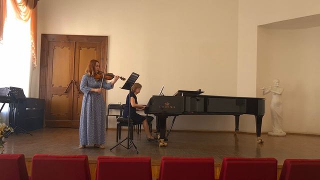 Пауль Хиндемит - Соната для скрипки и фортепиано Ре мажор, op. 11 №2 (2 часть)