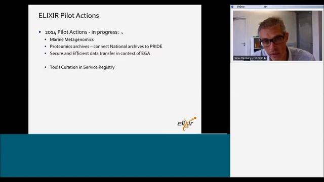 ELIXIR Webinar - Introduction to ELIXIR (January 2015)
