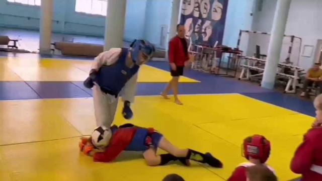 Армейский рукопашный бой, дети, Борис и Марк, тренер Потапов Денис Сергеевич