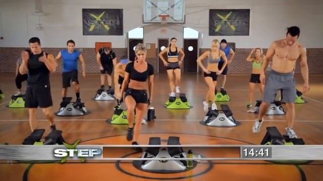 H.I.T. 2 The Core Cardio & Abs Workout Using Brenda DyGraf's X-Step WorkStation