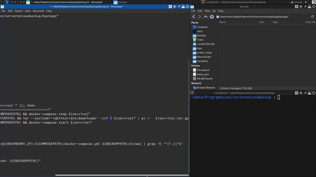 Servidor En Casa Parte 6 (Raspberry, Docker, Nextcloud, Pihole, Duckdns) - Copia de seguridad