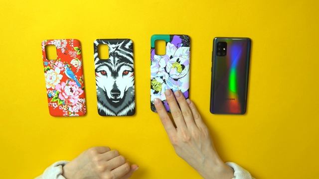 Силиконовый чехол для Samsung Galaxy A51 Luxo T14
