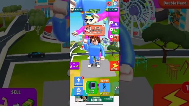 Playing lifting hero sorry for the ads￼