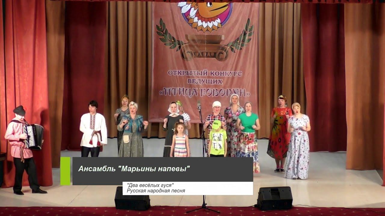 Ансамбль "Марьины напевы" - Два весёлых гуся