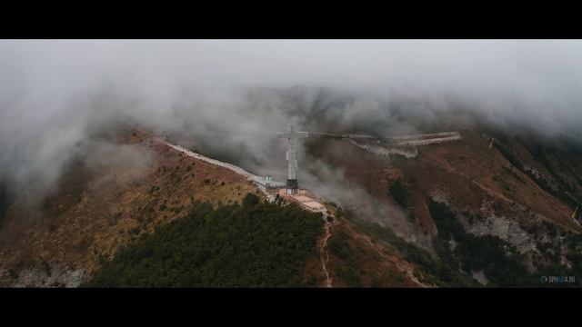 Геленджик. 43-метровый Крест на Маркхотском хребте