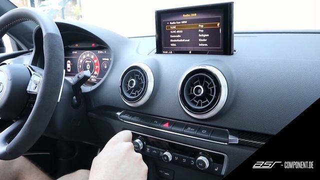 Klappensteuerung RX2 über SSA-Taste mit SSA-Memory - Audi RS3 - asr-component