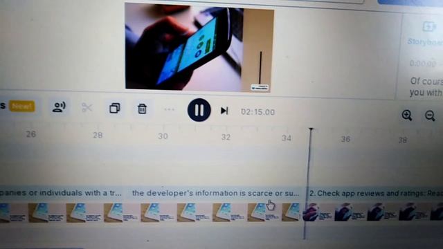 After AI generate the script| we can change into Video within Audio