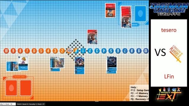 Round 3 LPG League - Digimon Card Game