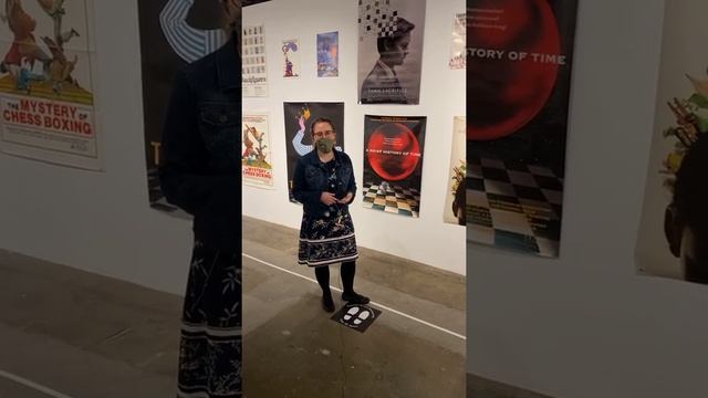 WCHOF Curator Tour: "Drawn Games: Chess Posters from Around the World"  | World Chess Hall of Fame