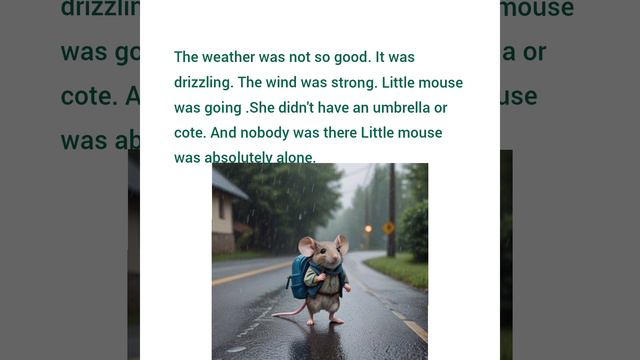 Little mouse.