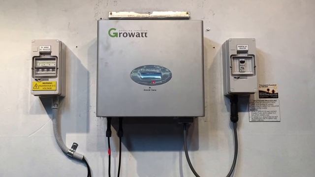 Growatt Solar Inverter No AC Connection