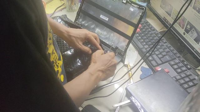 unboxing panel LCD Acer aspire ES1-111 original new