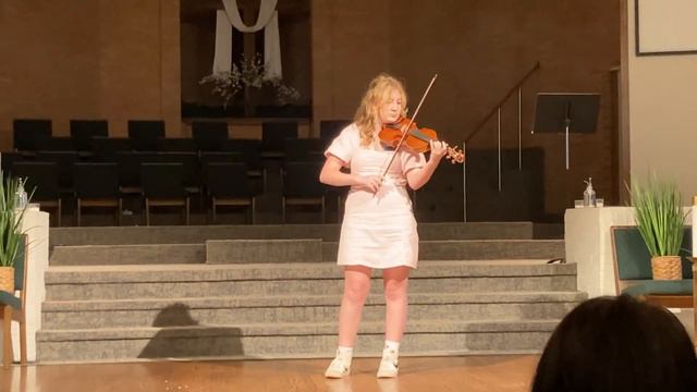 Lucy Spring Violin Recital 2023