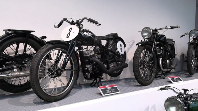 Экскурсия по музею мототехники УГМК (Верхняя Пышма). Часть 4. Довоенные советские мотоциклы.