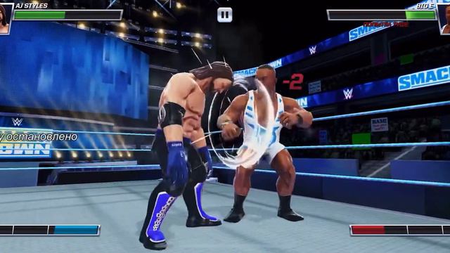 Играю на iphone 11 Pro Max WWE (Full Match)