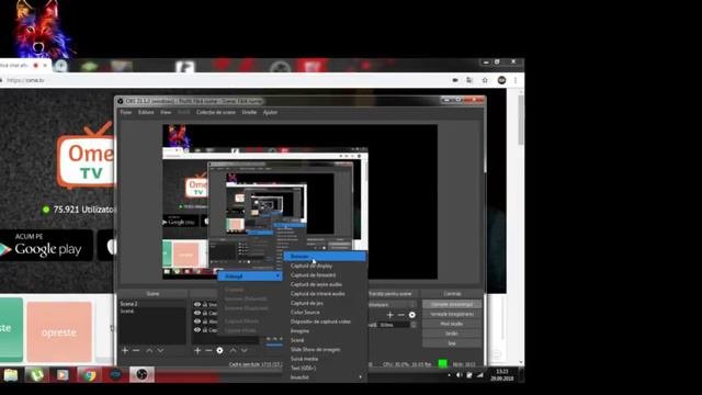 Live !!Intram Pe Omegle!Am  Facut Cateva Setarii La Obs!!!DAR NUSTIU CUM SA PUN IMAGINEA CENZURATA!