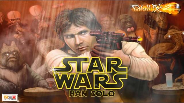 PFX2 Backglass Star Wars Han Solo Pinball FX 2