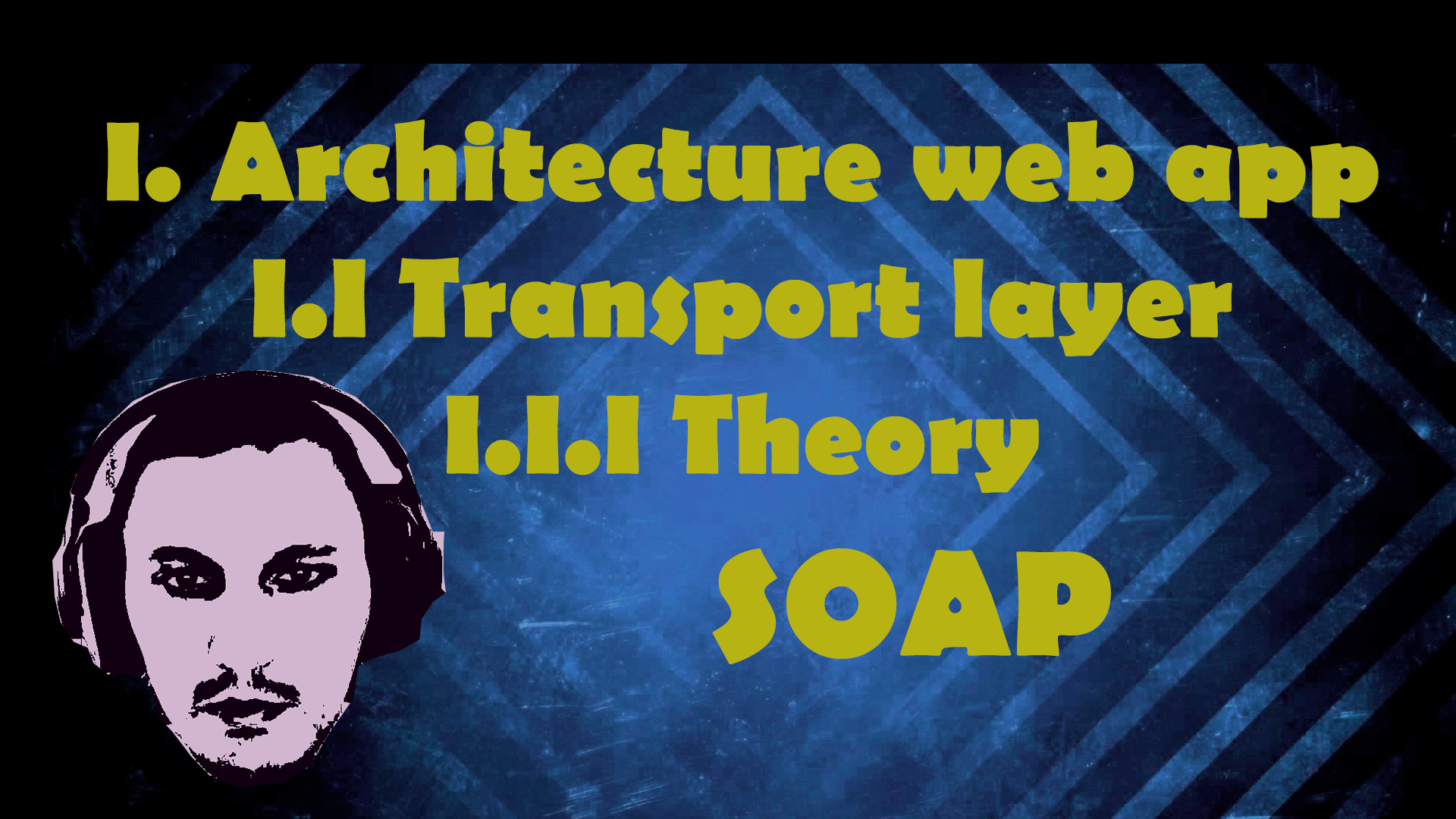 I. Architecture web app I.I Transport layer I.I.I Theory - SOAP
